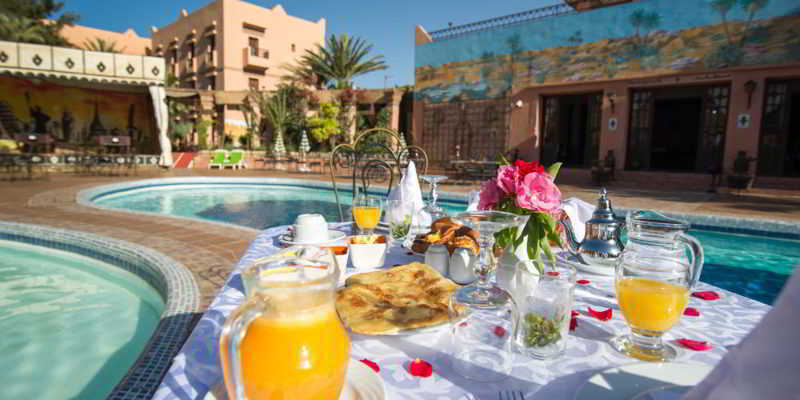 Hotel Club Hanane ワルザザート エクステリア 写真